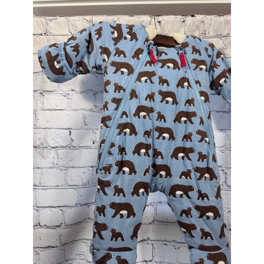 Baby Boden Blue Bear Print Bunting